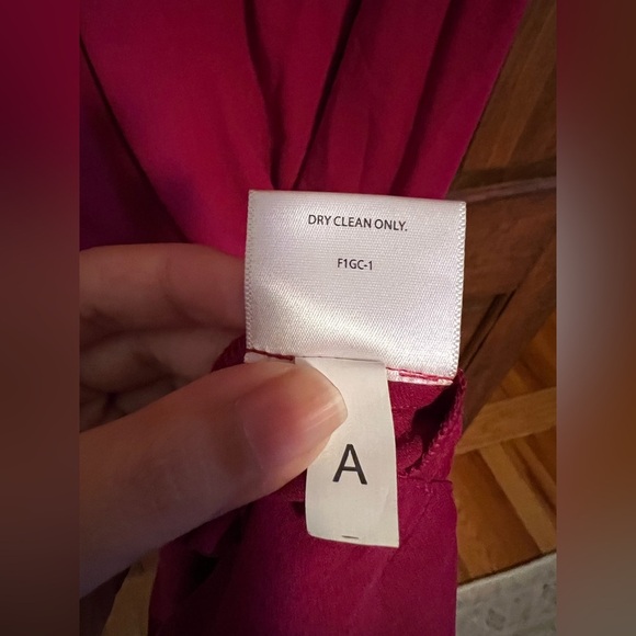 Eileen Fisher Women’s Pink Silk Georgette Midi Dress Size XS - Picture 5 of 10